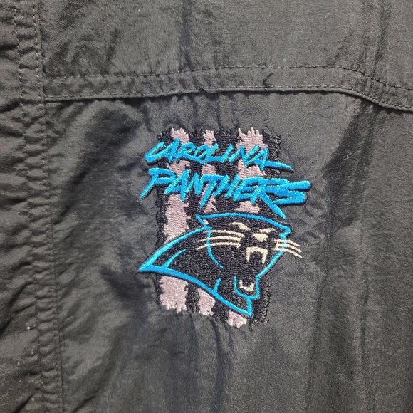 Antigua Golf Carolina Panthers Lightweight Golf Jacket, Mens XL - Picture 2 of 6